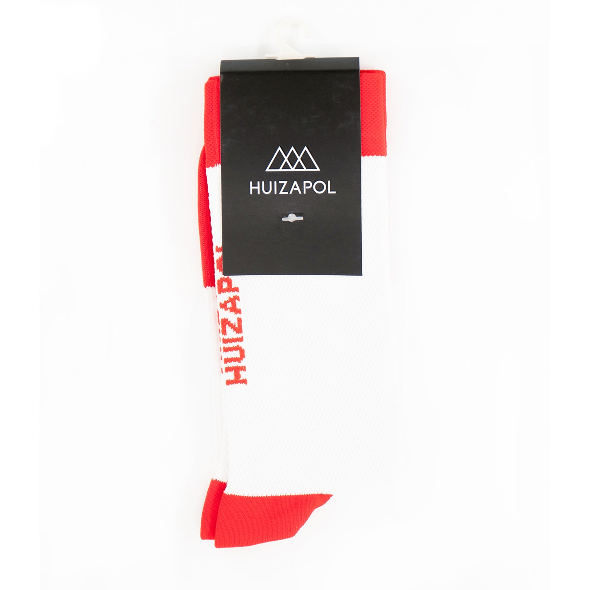 Socks 2Mesh Blanco Rojo